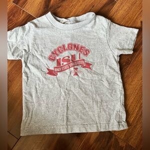Cyclones Kids Gray T-Shirt Iowa state university
